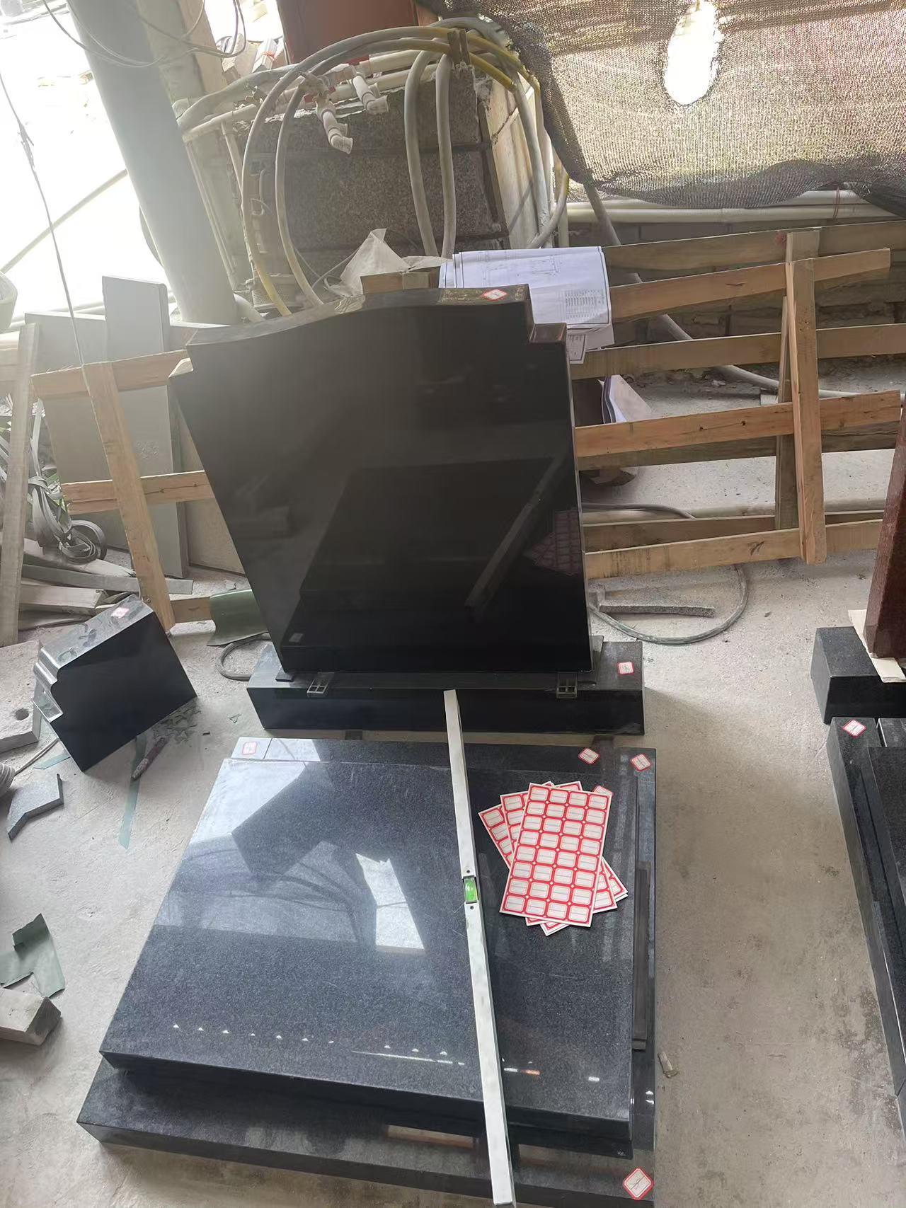 Professional Engraving Angel Oem Style Cemetery Monument