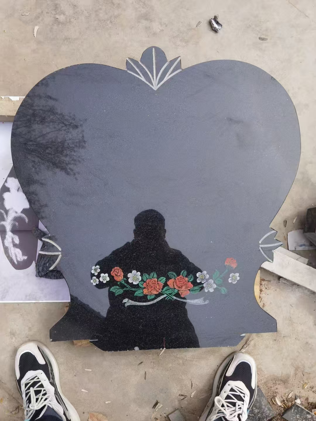 Premium Black Granite Monument