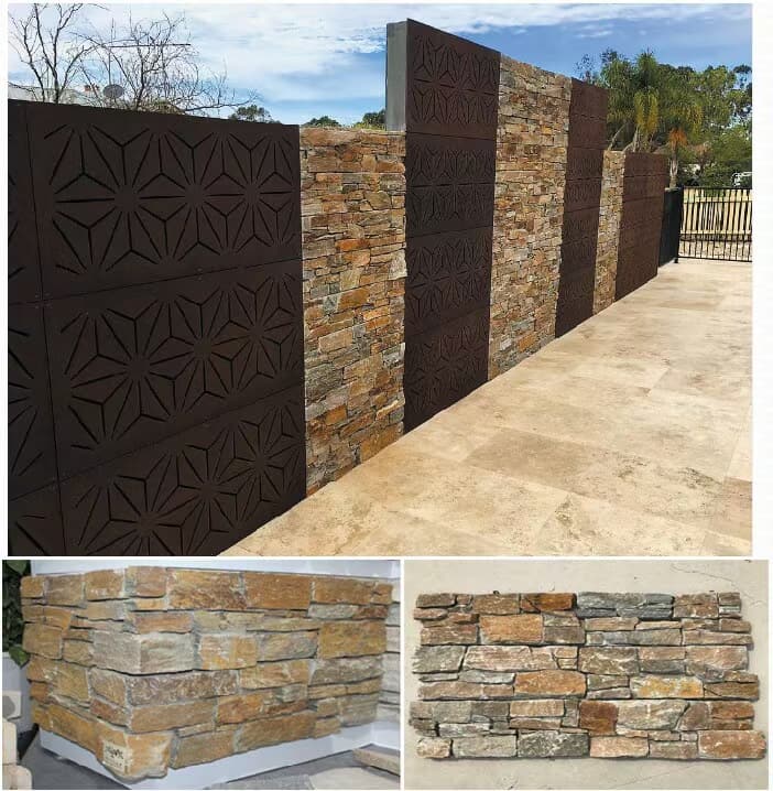 Natural Split Stone Veneer for Wall Cladding Ledge Stone Slate Wall,Strip Culture Stone