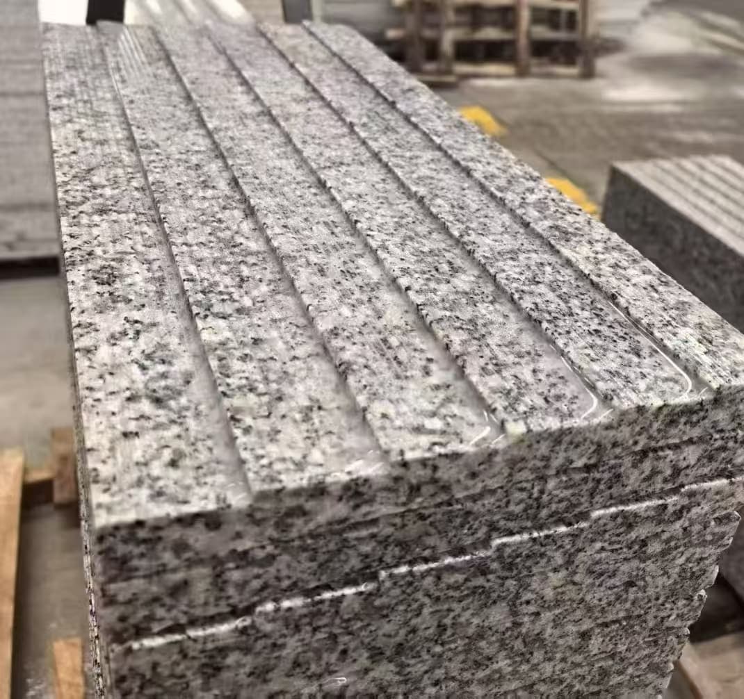 Flamed White Granite G602 Tiles Outdoor Stone