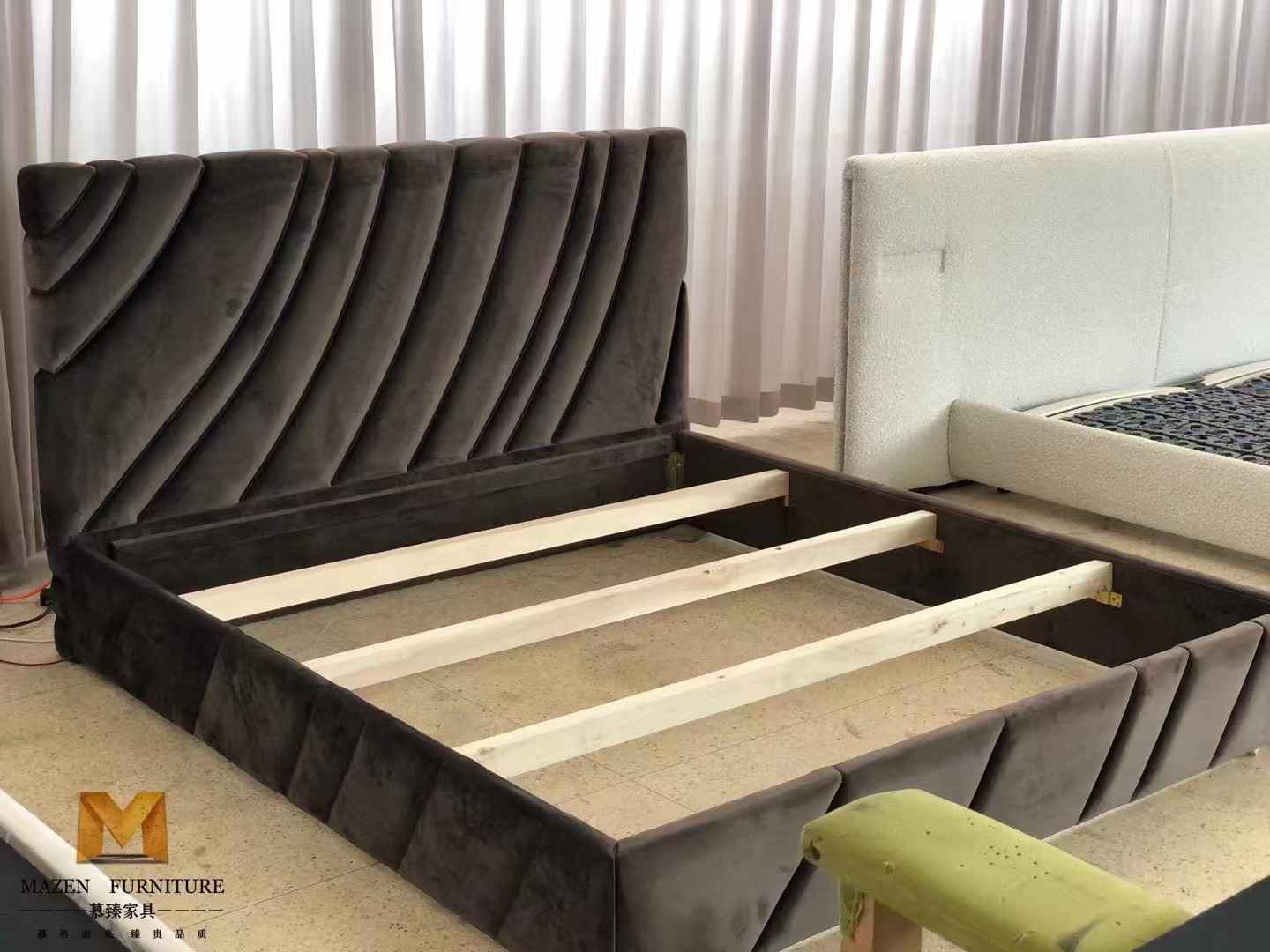 Luxury Hotel Bedroom Furniture 5 Star Wooden Bedroom Set Modern King Size Bed Bedroom Set for Project