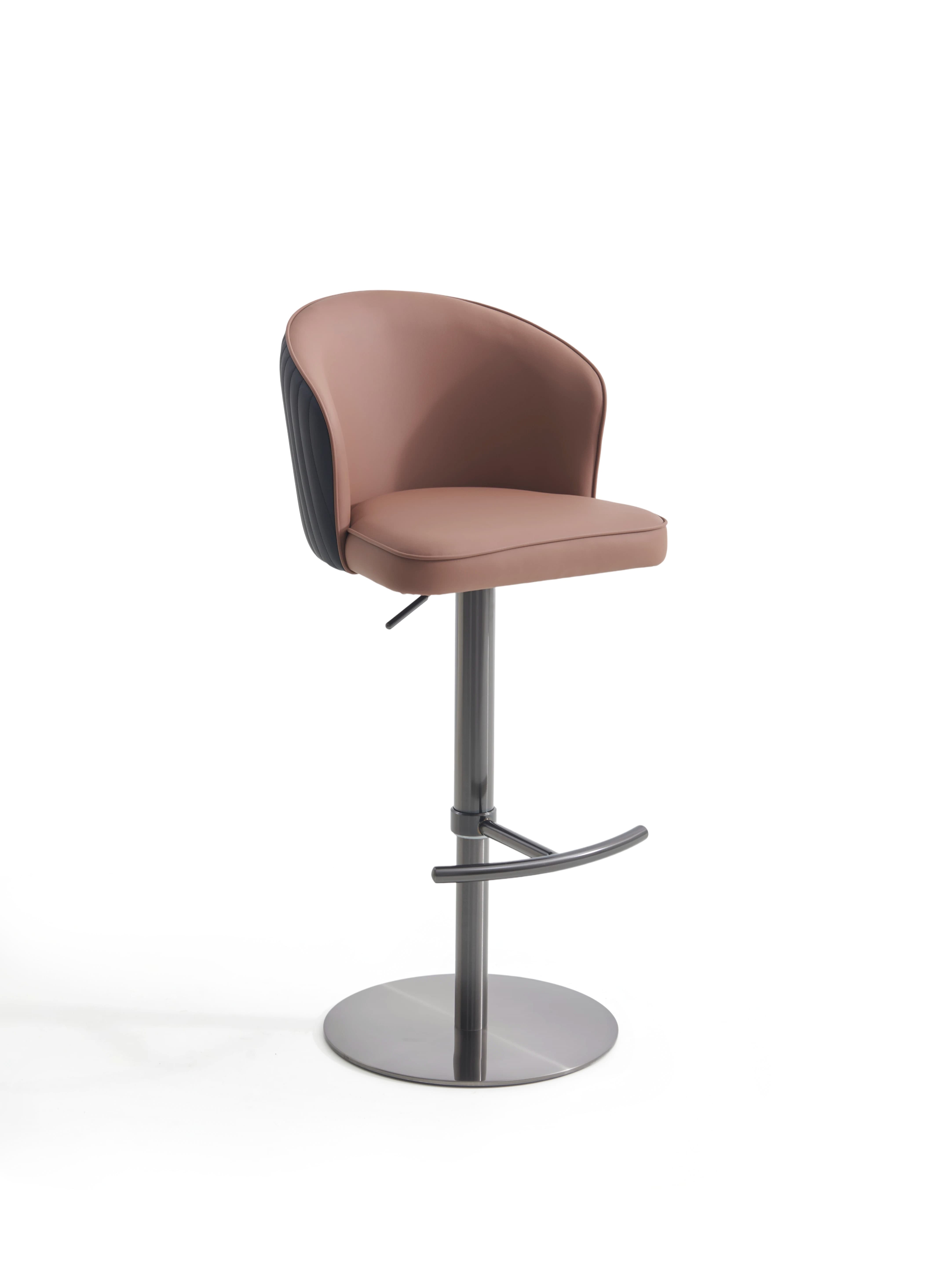 Upholstered High Leg Bar Chair for Warm and Inviting Home Barstools