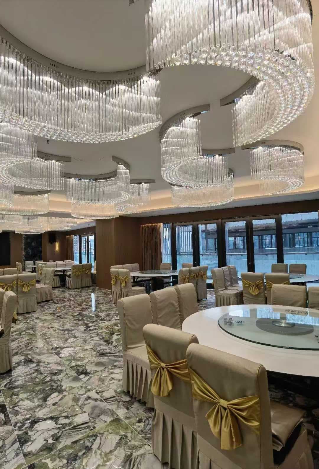 Chandeliers Ceiling Lights Luxury Pendant Hanging Lamps for Wedding Hotel Lobby