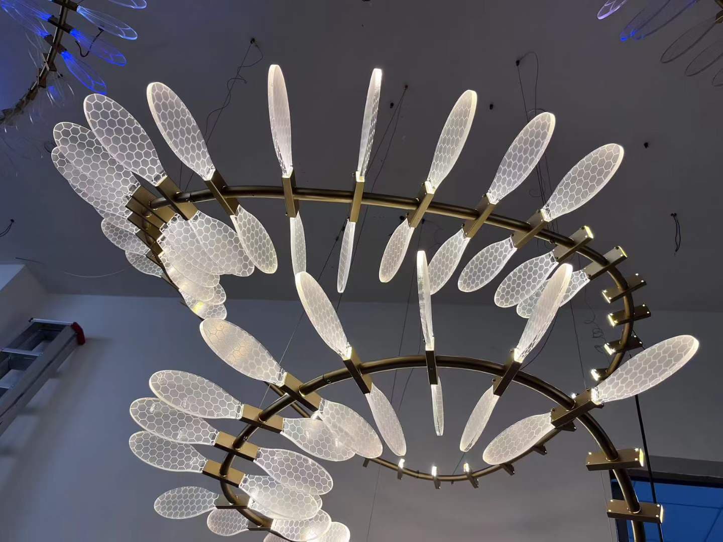 Modern Indoor Metal Mini Decorative Wood LED Ceiling Light Lamp for Corridor