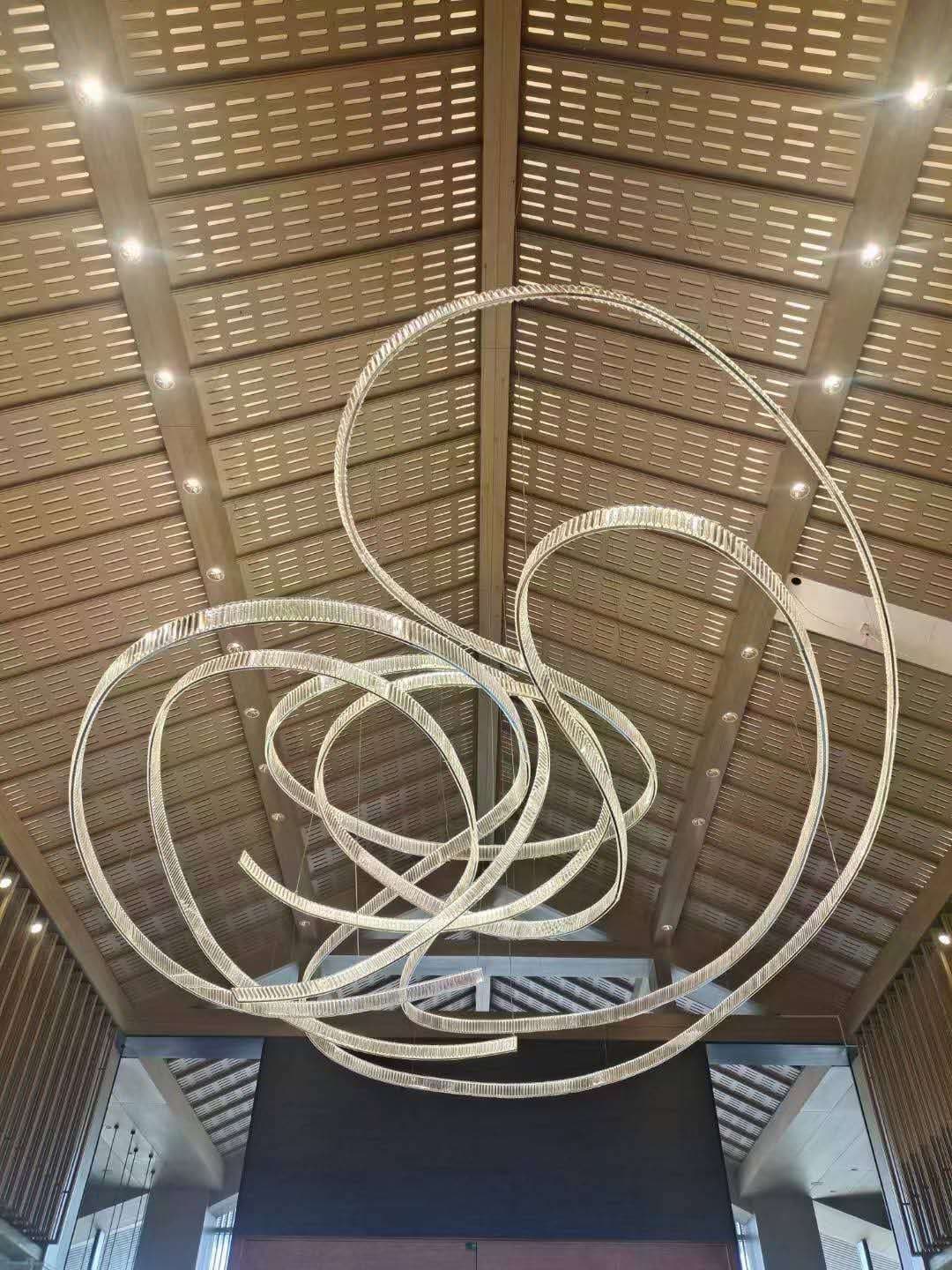 Chandelier Customized Custom Pendant Lighting Long Glass Bubble Dinning Room Chandelier