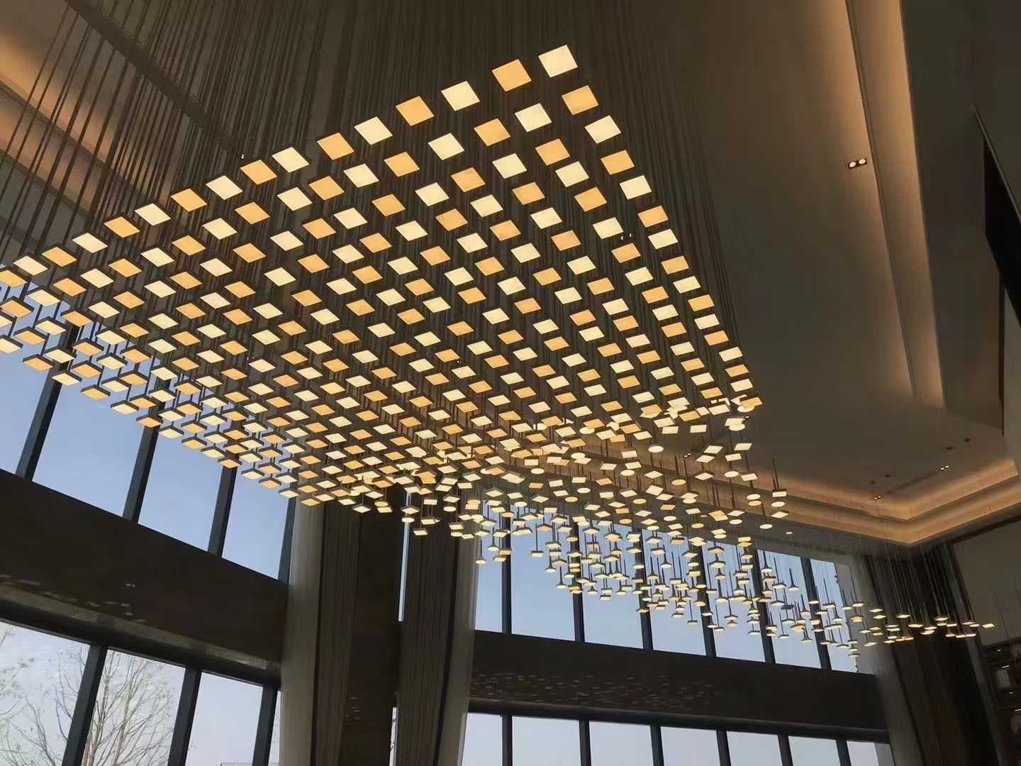 Plant Flowers Bedside Bar Creative Glass Pendant Chandelier LED Lamps